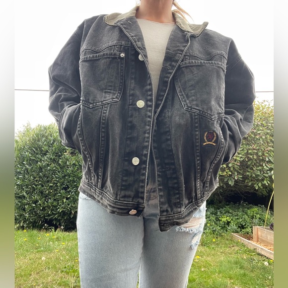 VINTAGE TOMMY JEANS denim jacket. Size L - Picture 5 of 12